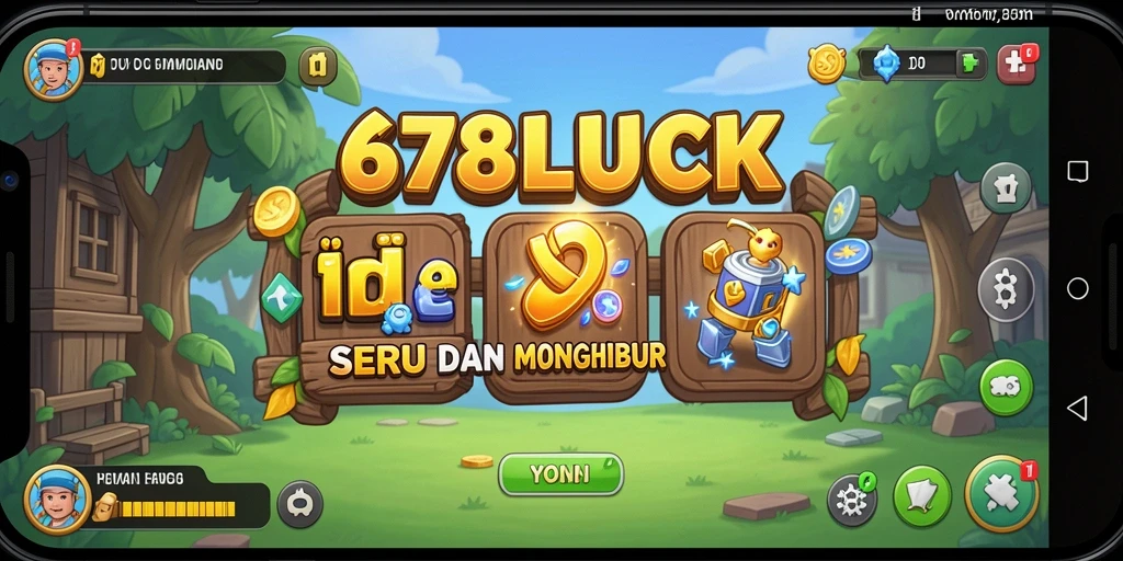 Tampilan gameplay 678LUCK yang menawan dan interaktif.