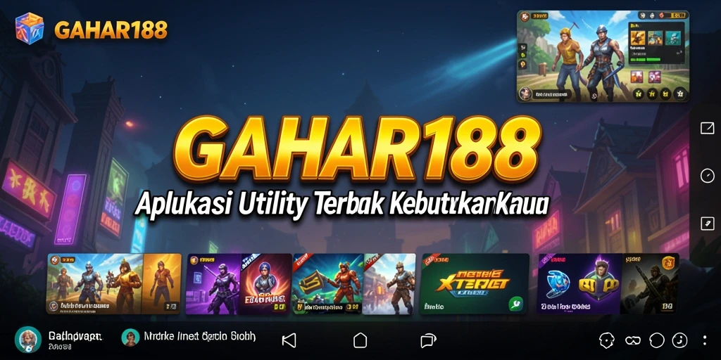 Tampilan antarmuka GAHAR188 yang intuitif dan menarik.