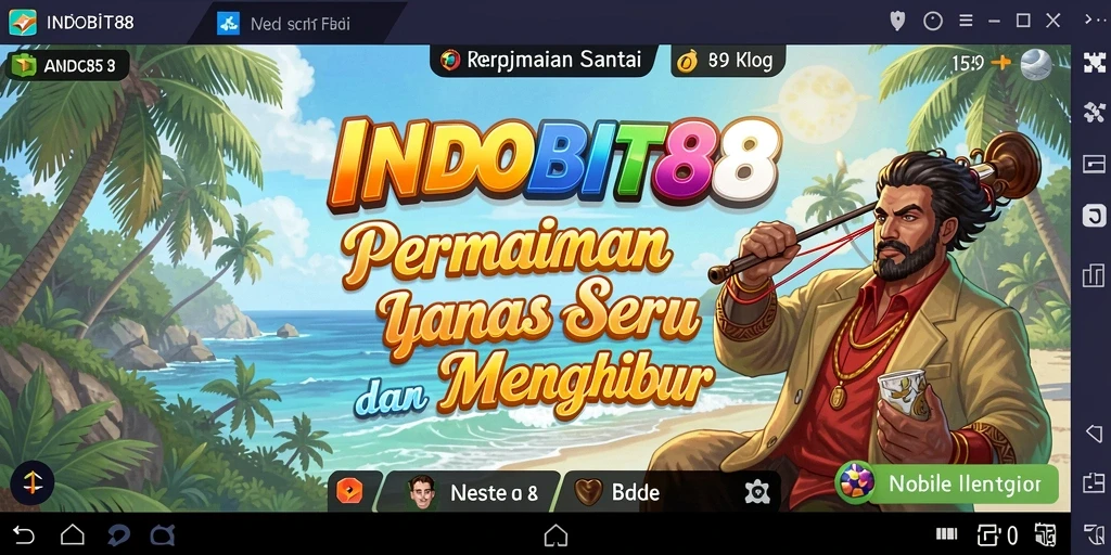 Tampilan gameplay <strong>INDOBIT88</strong> yang menghibur dan seru saat dimainkan.