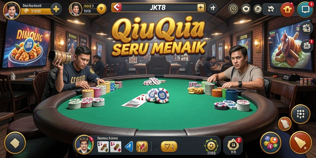 Tampilan gameplay QiuQiu yang menarik dan seru.
