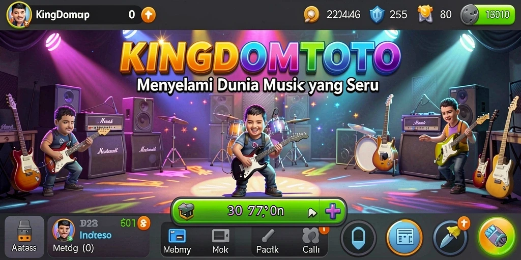Tampilan menarik saat pemain beraksi dalam KINGDOMTOTO.