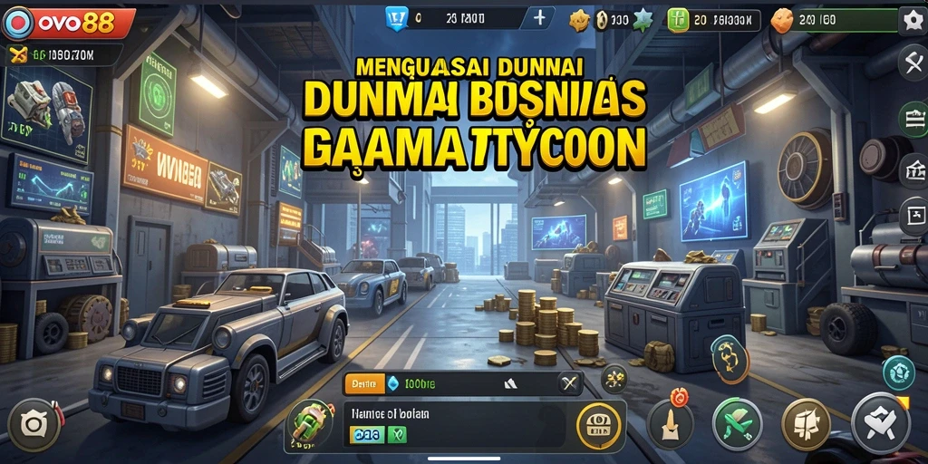 Tampilan gameplay OVO88 yang menarik dan interaktif di dunia Tycoon.