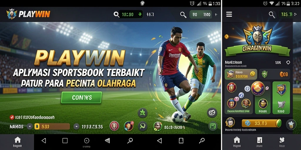 Screenshot gameplay Sportsbook di aplikasi PLAYWIN.