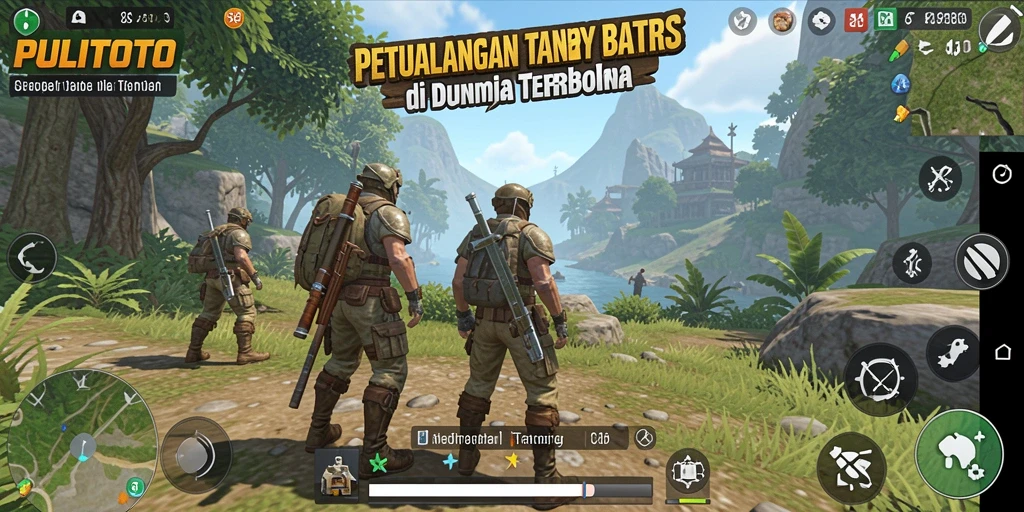 Tangkapan layar PULITOTO menampilkan petualangan seru dalam dunia terbuka.