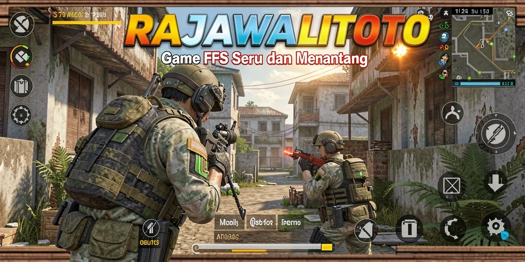 Screenshot utama menampilkan gameplay menegangkan RAJAWALITOTO.