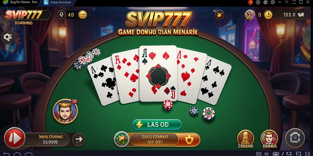 Tampilan gameplay seru SVIP777 dengan pemain aktif.