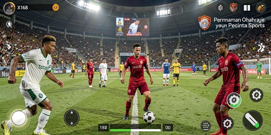 Tampilan permainan seru dari X168 dengan berbagai olahraga.